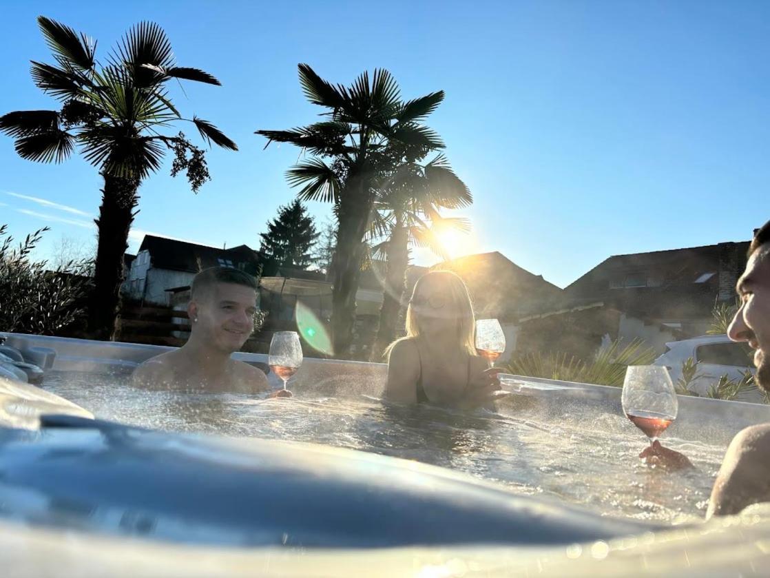 Roze Vendeghaz Hotell Villány Exteriör bild